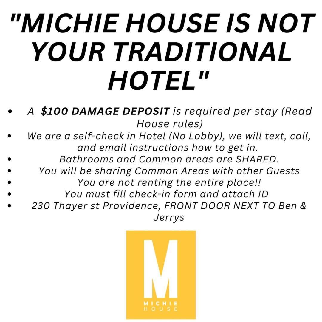 Hotel Michie House In College Hill à Providence Extérieur photo